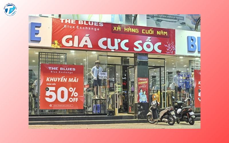 Băng rôn chương trình giảm giá